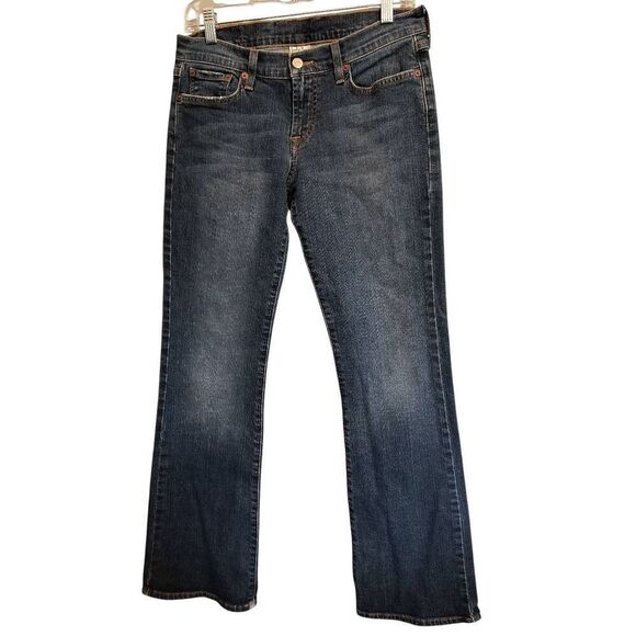 Lucky Brand Denim - Lucky Brand Women's Size 28 Mid Rise Flared Regular Length Jeans Blue